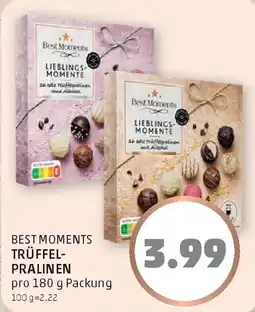 PENNY Best moments trüffel pralinen Angebot