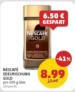 PENNY Nescafé edelmischung gold Angebot