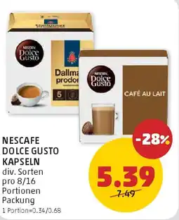 PENNY Nescafe dolce gusto kapseln Angebot