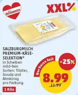 PENNY Salzburgmilch premium käse selektion Angebot
