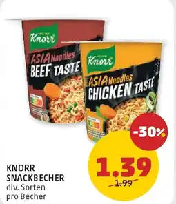 PENNY Knorr SNACKBECHER Angebot