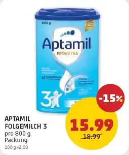 PENNY Aptamil folgemilch 3 Angebot
