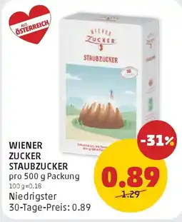PENNY Wiener zucker staubzucker Angebot