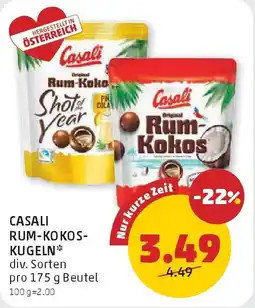 PENNY Casali rum kokos kugeln Angebot