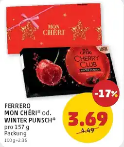 PENNY Ferrero mon cheri winter punsch Angebot