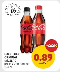 PENNY Coca-cola original od. zero Angebot