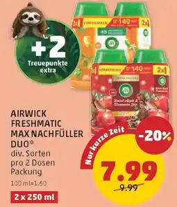 PENNY Airwick freshmatic max nach füller duo Angebot