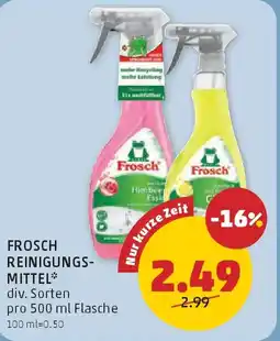 PENNY Frosch reinigungs mittel Angebot