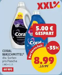 PENNY Coral waschmittel Angebot