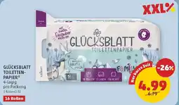 PENNY Glücksblatt toiletten papier Angebot