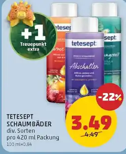 PENNY Tetesept schaumbäder Angebot
