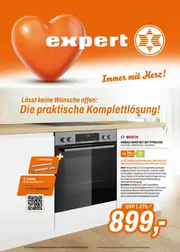 Expert Einbau-herd-set mit pyrolyse Angebot