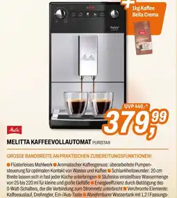Expert Melitta kaffeevollautomat purista Angebot
