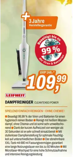 Expert Dampfreiniger Angebot