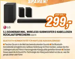 Expert 5.1 soundbar inkl. wireless-subwoofer & kabellosen rücklautsprechern Angebot