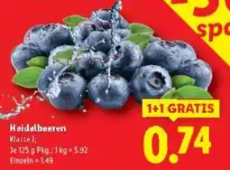 Lidl Heidelbeeren Angebot