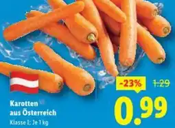 Lidl Karotten aus Österreich Angebot