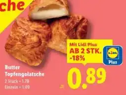 Lidl Butter Topfengolatsche Angebot