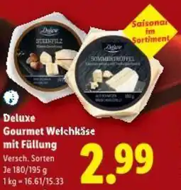 Lidl Deluxe Gourmet Welchkäse mit Füllung Angebot