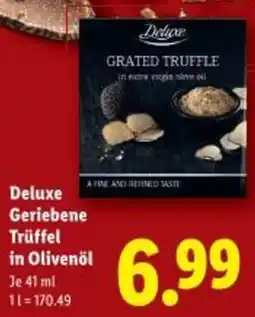 Lidl Deluxe Geriebene Trüffel in Olivenöl Angebot