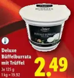 Lidl Deluxe Büffelburrata mit Trüffel Angebot
