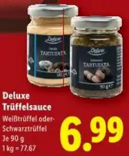 Lidl Deluxe Trüffelsauce Angebot