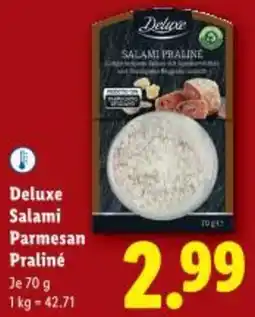 Lidl Deluxe Salami Parmesan Praliné Angebot