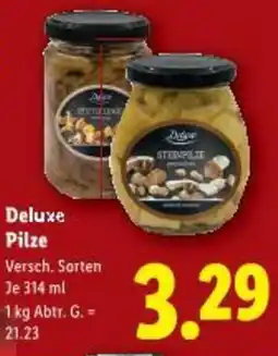 Lidl Deluxe Pilze Angebot