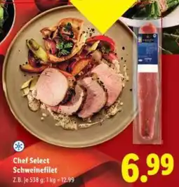 Lidl Chef Select Schweinefilet Angebot