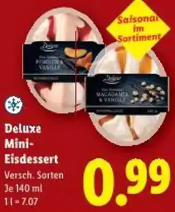 Lidl Deluxe Mini- Eisdessert Angebot