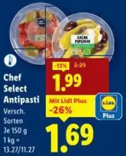 Lidl Chef Select Antipasti Angebot