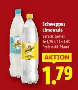 Lidl Schweppes Limonade Angebot