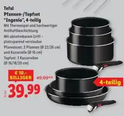 Lidl Tefal Pfannen-/Topfset Ingenio Angebot