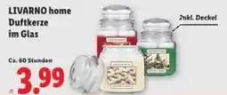 Lidl LIVARNO home Duftkerze im Glas Angebot