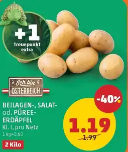 PENNY Beilagen-, salat- od. püree- erdäpfel Angebot