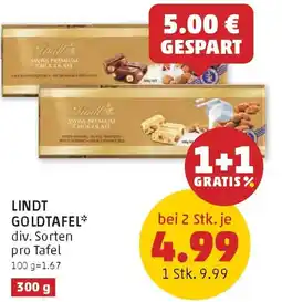 PENNY Lindt goldtafe Angebot