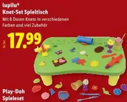 Lidl Knet-Set Spieltisch Angebot