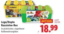 Lidl Lego/Duplo Bausteine-Box Angebot