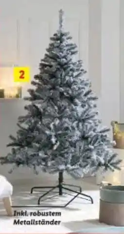 Lidl Livarno home künstlicher weihnachtsbaum Angebot