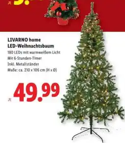 Lidl LIVARNO home LED-Weihnachtsbaum Angebot