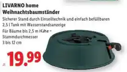 Lidl Livarno home weihnachtsbaumständer Angebot