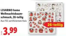 Lidl LIVARNO home Weihnachtsbaum- schmuck Angebot