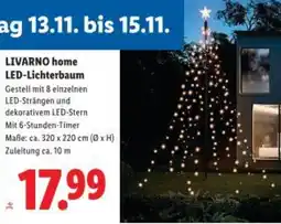 Lidl LIVARNO home LED-Lichterbaum Angebot