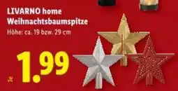 Lidl LIVARNO home Weihnachtsbaumspitze Angebot