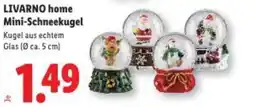 Lidl LIVARNO home Mini-Schneekugel Angebot