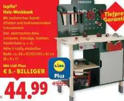 Lidl lupiluⓇ Holz-Werkbank Angebot