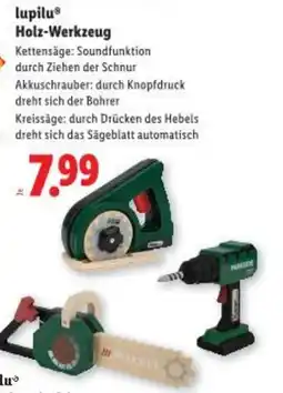 Lidl lupiluⓇ Holz-Werkzeug Angebot