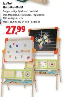 Lidl lupilu Holz-Standtafel Angebot