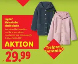 Lidl lupilu® Kleinkinder Merinojacke Angebot