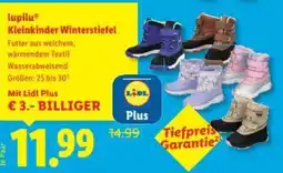 Lidl lupilu® Kleinkinder Winterstiefel Angebot
